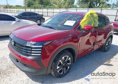 2025 Nissan Kicks Sv Intelligent Awd z USA, uszkodzony, nr VIN 3N8AP6CBXSL382046